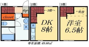 キングハウス小岩の物件間取画像